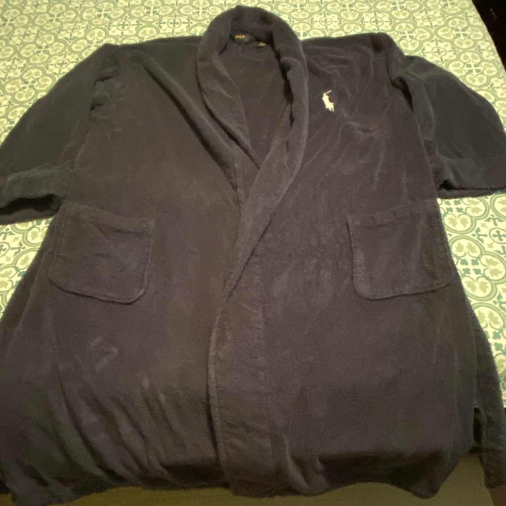 Big Pony Cotton Terry Robe - New, no tags